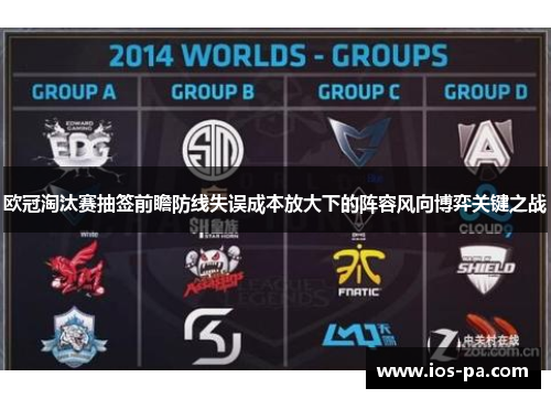 欧冠淘汰赛抽签前瞻防线失误成本放大下的阵容风向博弈关键之战